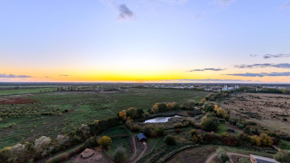 Flag Fen, a still from the 360° view