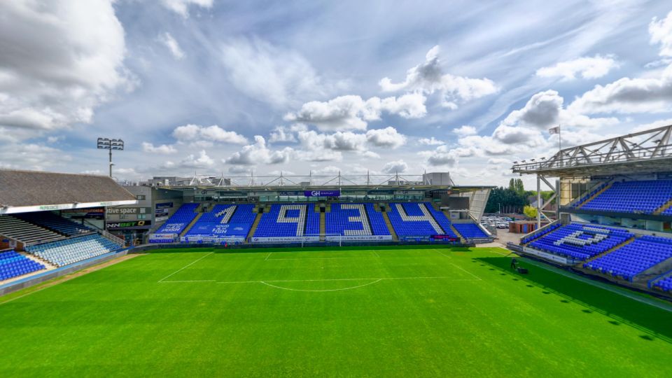 Peterborough United Aerial