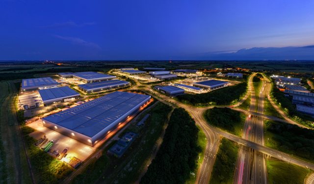 Night Aerials Peterborough Gateway J17 A1
