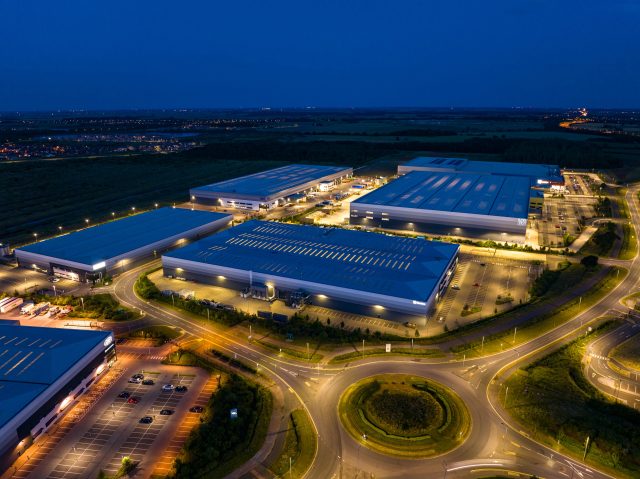 Night Aerials Peterborough Gateway J17 A1