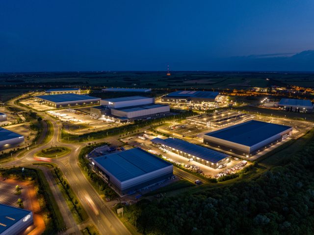 Night Aerials Peterborough Gateway J17 A1